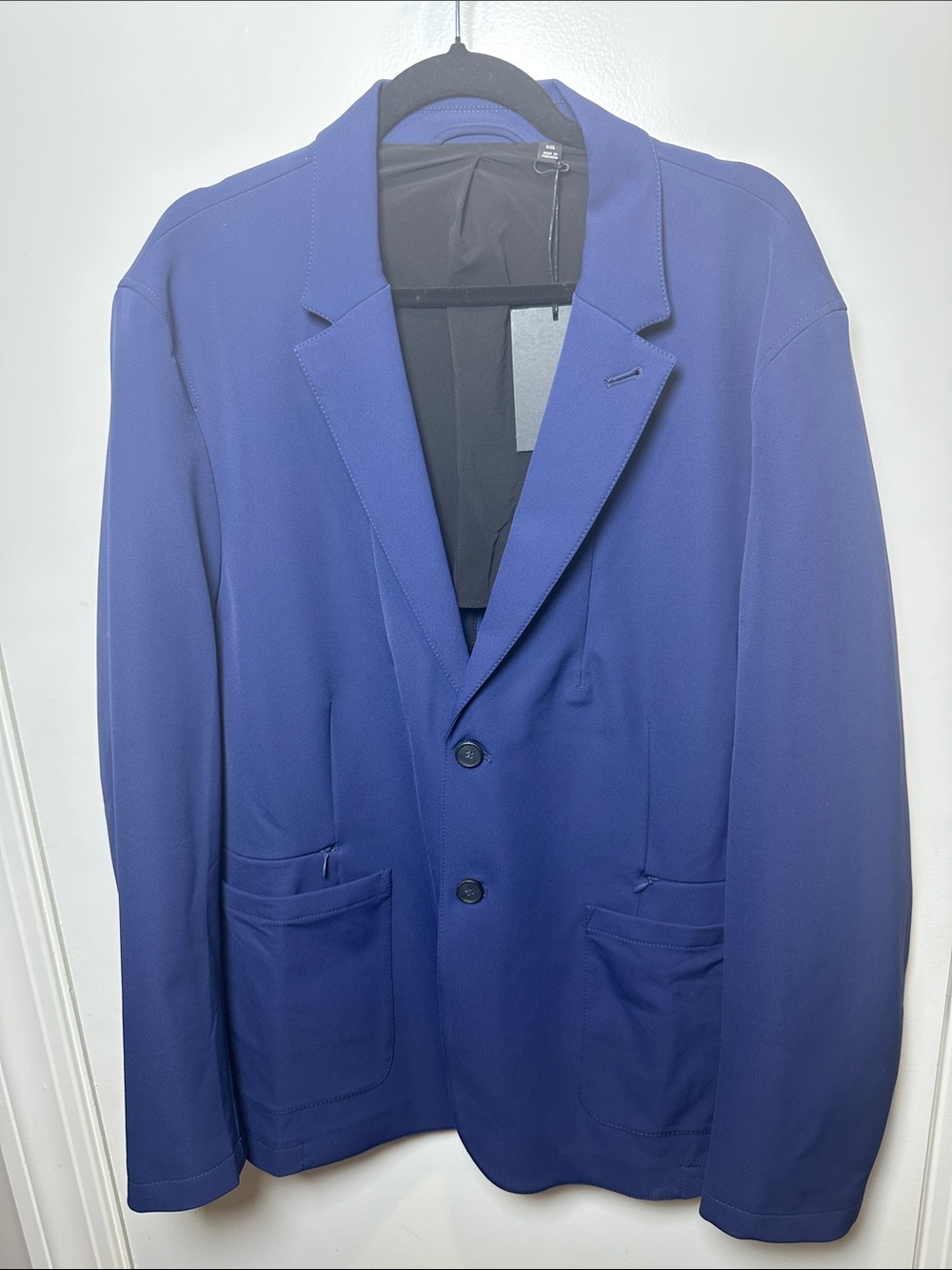 Away Men’s Deep Blue Two-Button Blazer (100)